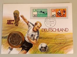 Numisbrief Fussball-Weltmeister Deutschland 1990 ab 1 Fr. !!