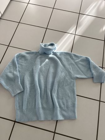Winter Strickpullover von MNG, hellblau, Gr. XL/XXL