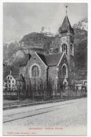 Wallenstadt - Reform. Kirche um 1907