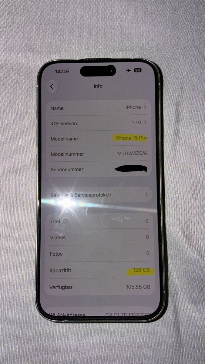 Apple Handys / Smartphones: Apple iPhone 15 Pro – Gebraucht aus Seon von oke_t82f 2