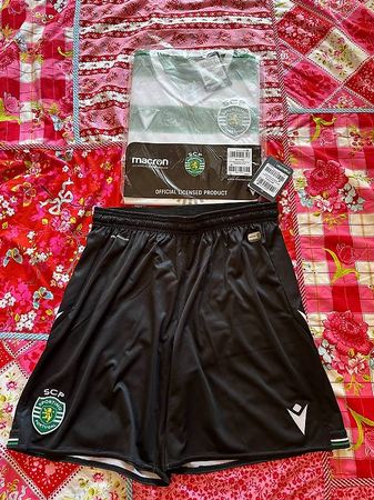 Maillot + Shorts Domicile Sporting Portugal 2020-2021 M 