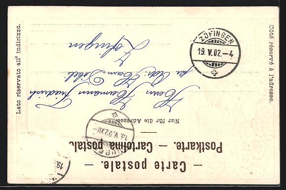 Cartoline postali: Horgen, Ortsansicht mit Kirche, Wappen – Usato da Berlin venduto da bartko-reher 1
