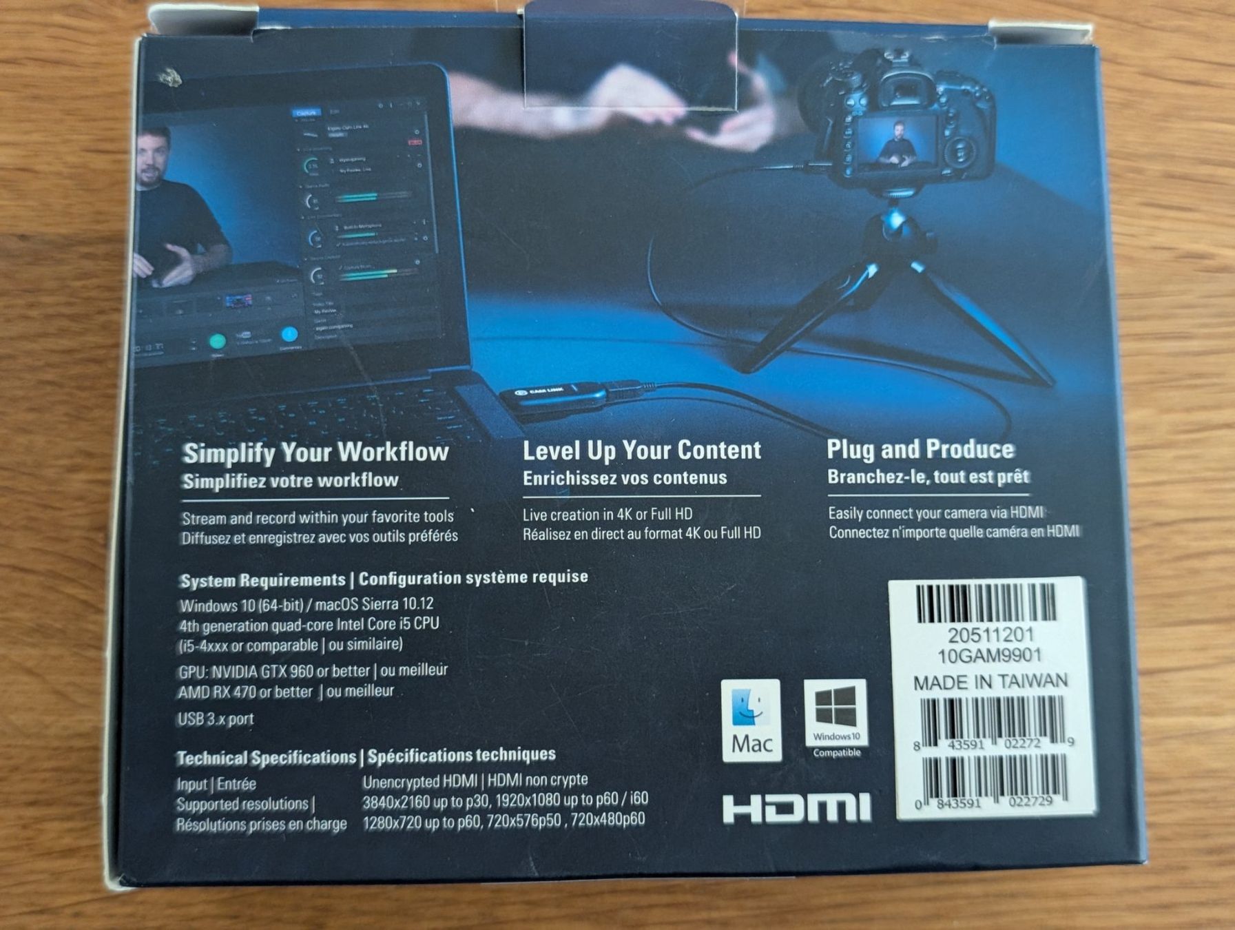 Elgato Webcam: ELGATO CAM LINK 4K – Usato da Rotkreuz venduto da CRLNSC 1