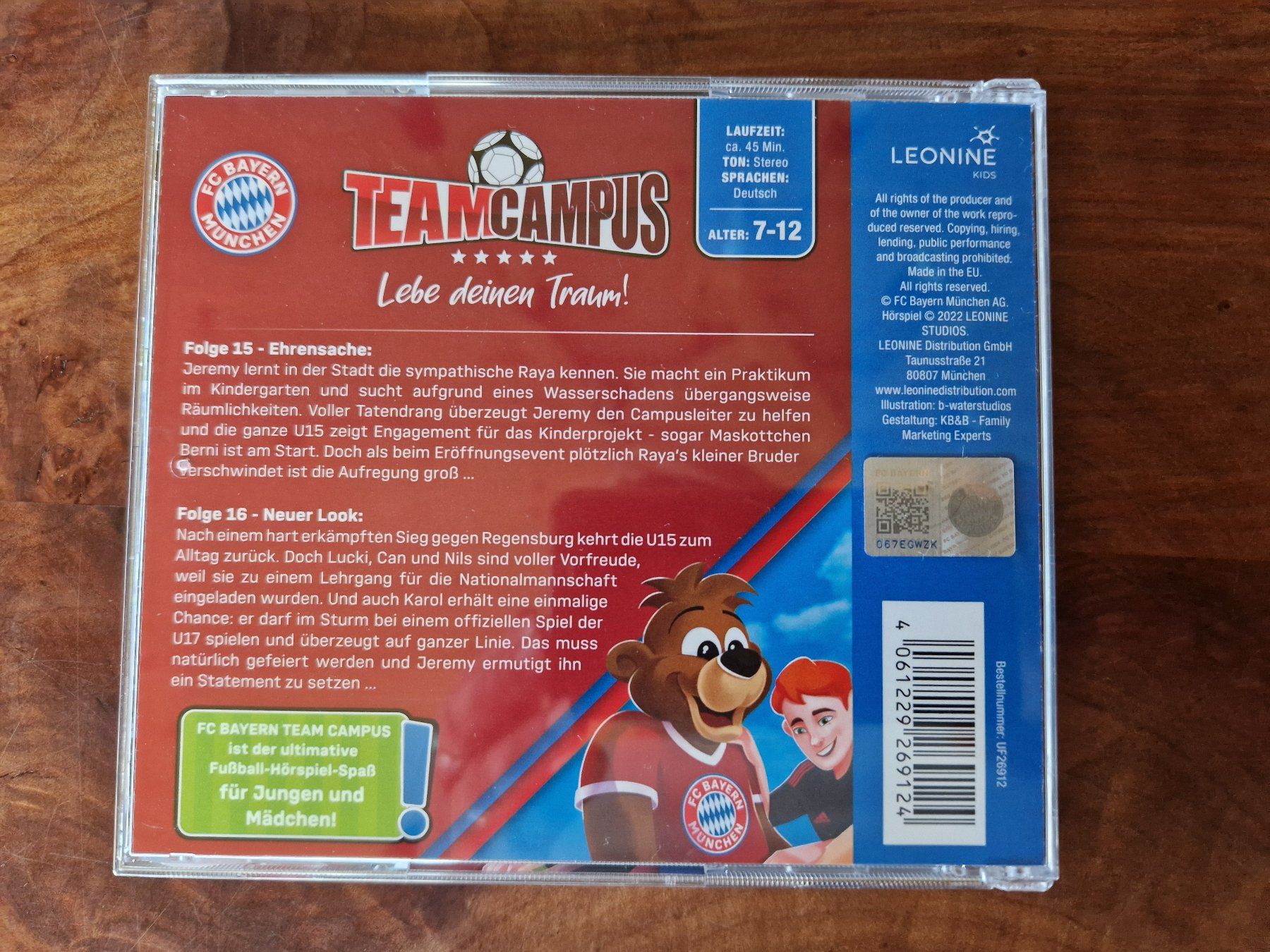 CD: CD Team Campus 8 (FC Bayern München) – Usato da Giswil venduto da monimaus08 1