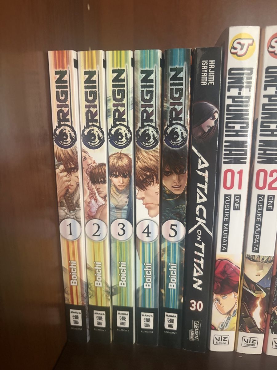 Fumetti: Origin Manga 1-5 – Usato da Horw venduto da mar_pk7x