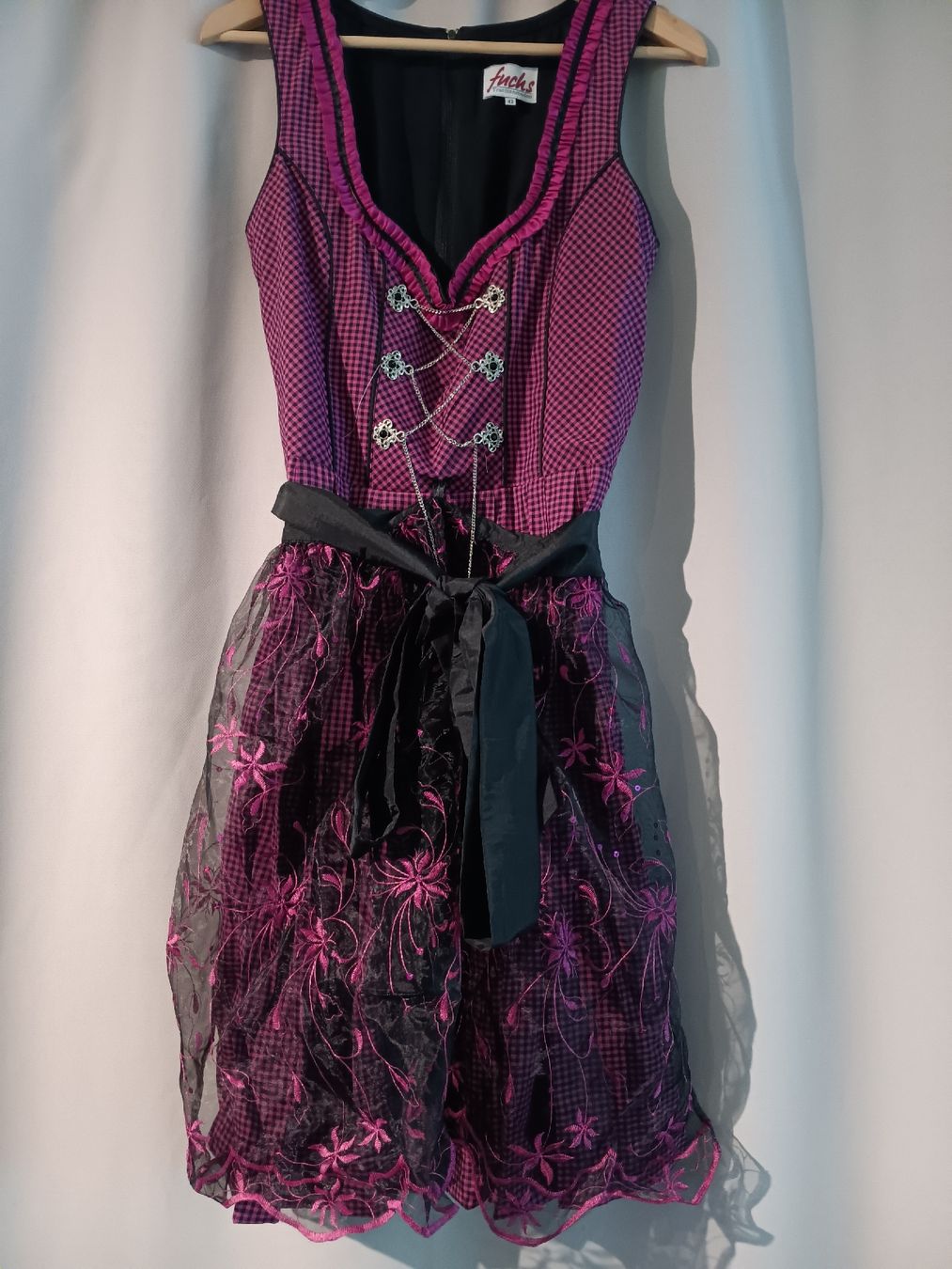 Costumes: Dirndl / Tracht rosa - Fuchs, Grösse 42 – Neuf (Voir description) à Meilen par Stella1805