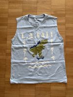H&M Tanktop Dino Skateboard Grösse 134/140