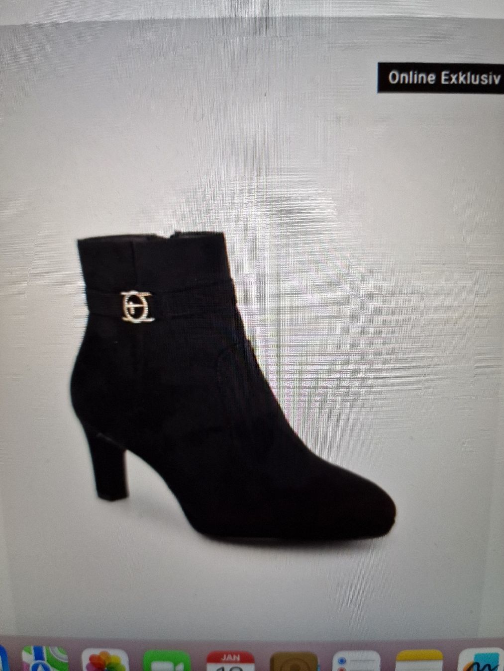 Damenschuhe: Tamaris Stiefelette Schwarz Gr. 37 Absatz 6cm – Neu (gemäss Beschreibung) aus Wald ZH von Cjp