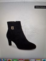 Tamaris Stiefelette Schwarz Gr. 37 Absatz 6cm