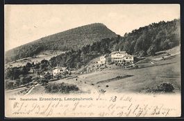 AK Langenbruck, Sanatorium Erzenberg