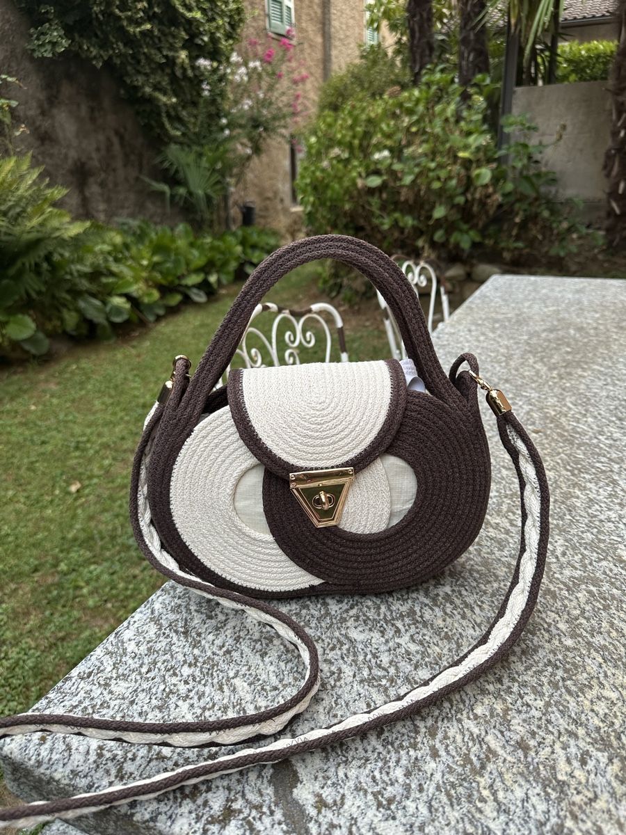 Sacs femmes: Borsa a tracolla, in corda di cottone – Neuf avec emballage d'origine à Lugano par Nicky-made9 3