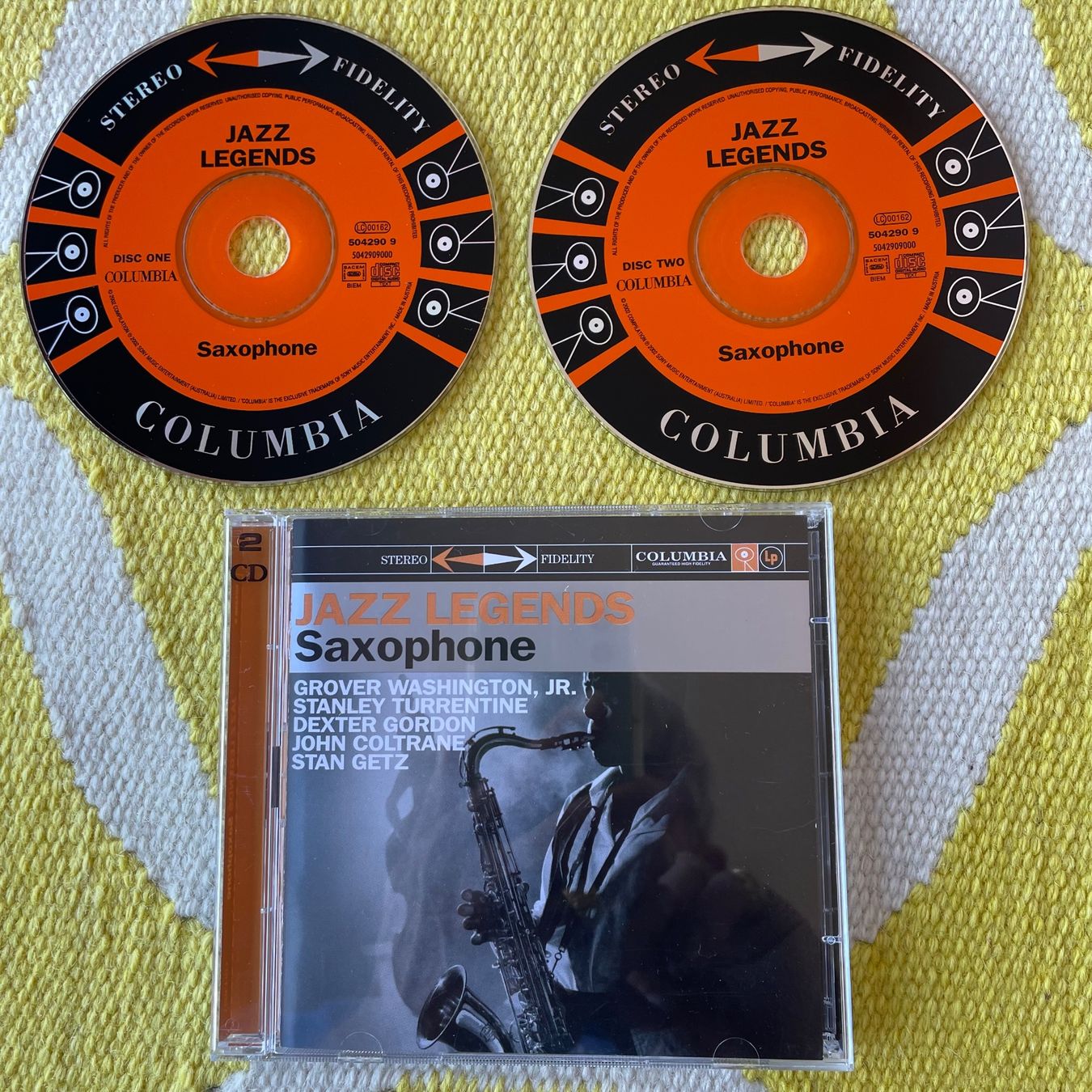 CD: JAZZ LEGENDS-2CD SAXOPHONE – Usato da Rorschacherberg venduto da CD-Roli
