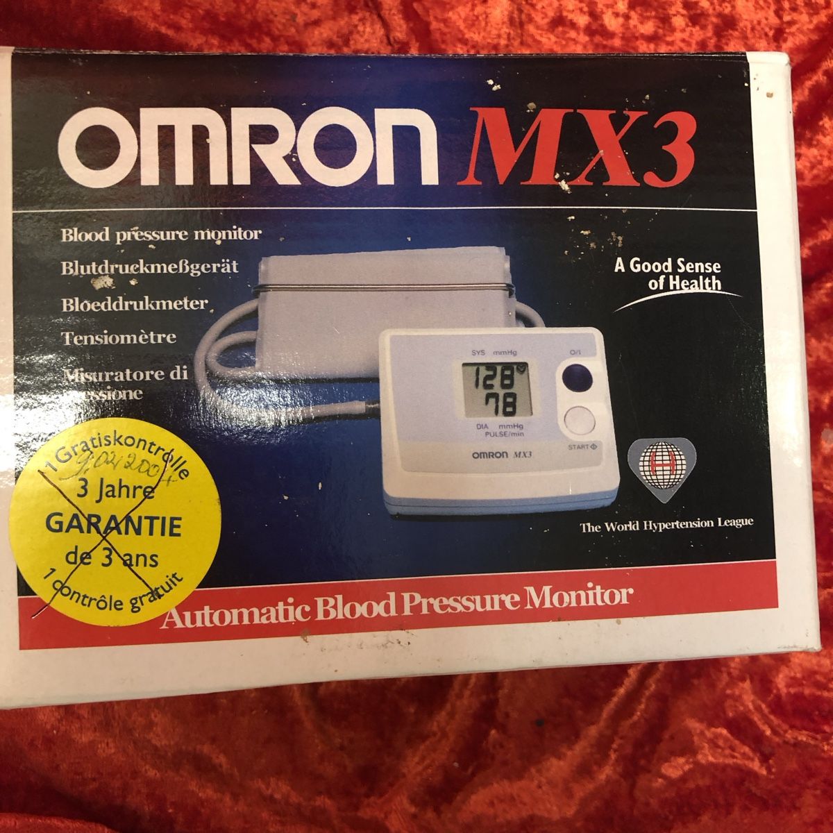 Omron Attrezzature mediche: Tensiomètre Omron MX3, comme neuf! – Nuovo e nell'imballaggio originale da Vésenaz venduto da Marguerite51