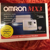 Tensiomètre Omron MX3, comme neuf!