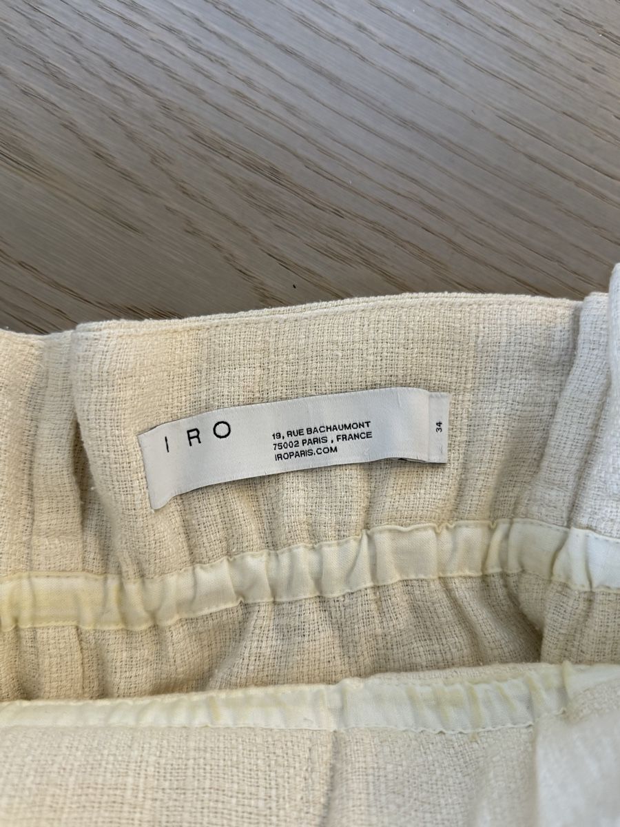 Iro Gonne: Jupe courte IRO beige taille-34 – Nuovo (secondo la descrizione) da Genève venduto da iry_67wr 2