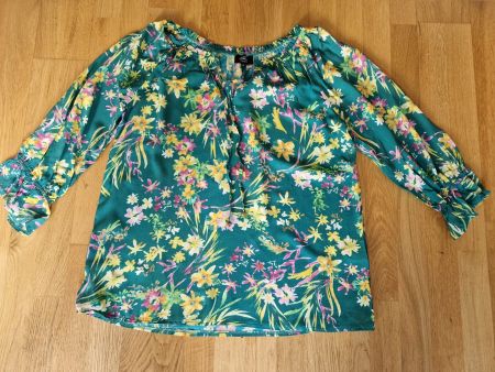 Damen Bluse mit floralem Muster von Manor in Gr.40