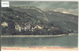 Thunersee - Gunten - Pension Hirschen - coloriert