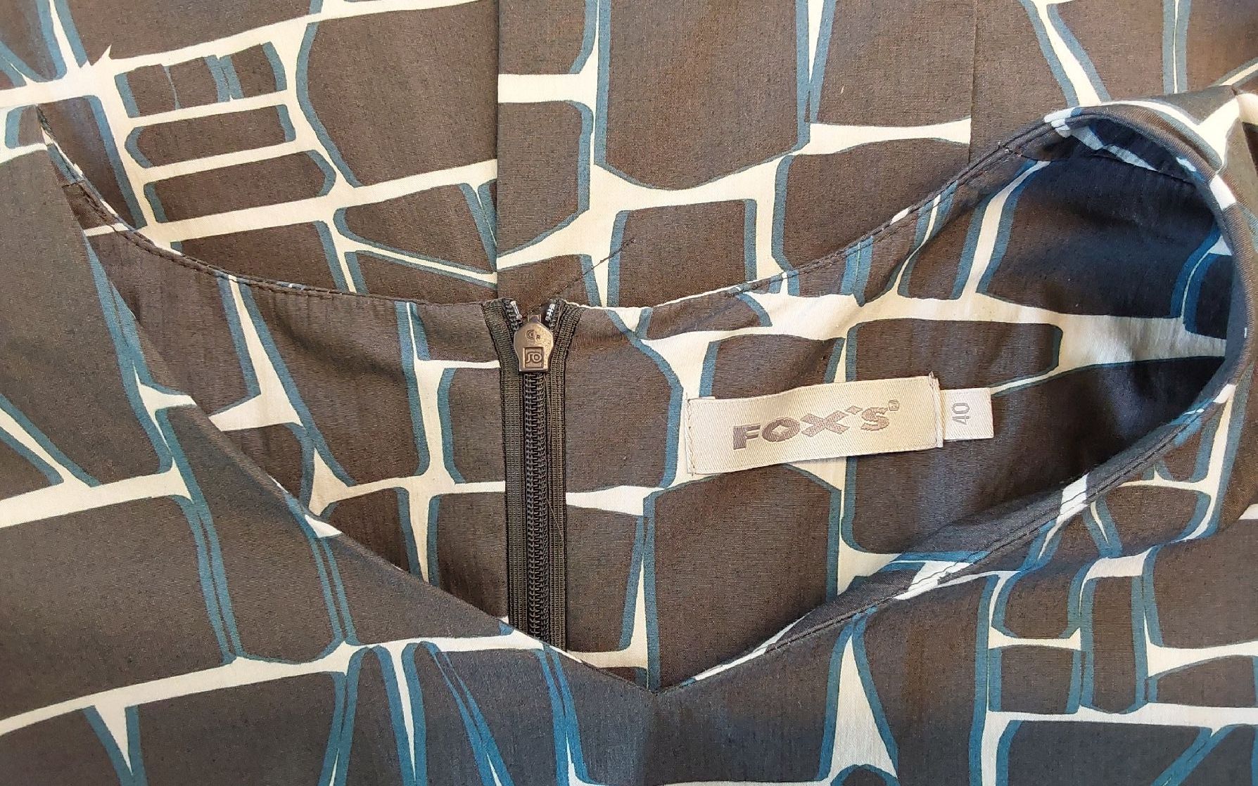 Fox Vestiti: Kleid FOX'S 40 Baumwolle – Nuovo (secondo la descrizione) da Köniz venduto da scopello12 3