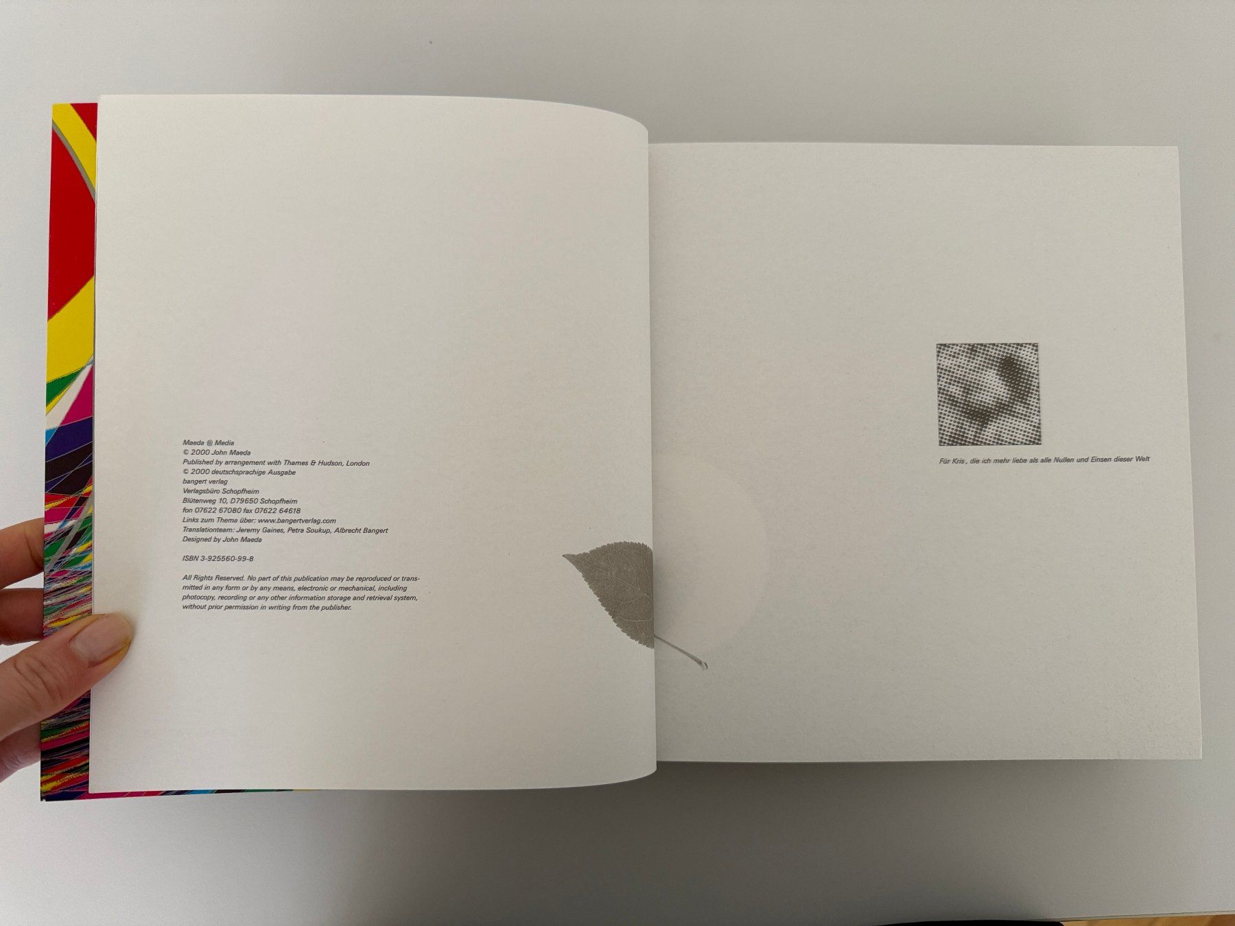 Bücher: Maeda & Media 2000 – Gebraucht aus Bern von consign_agency 2
