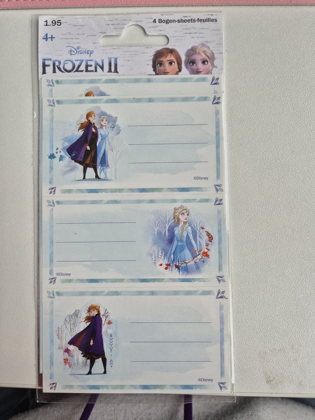 Aufkleber: Frozen Etiketten – Neu und originalverpackt aus Weesen von flying_kiwi 1
