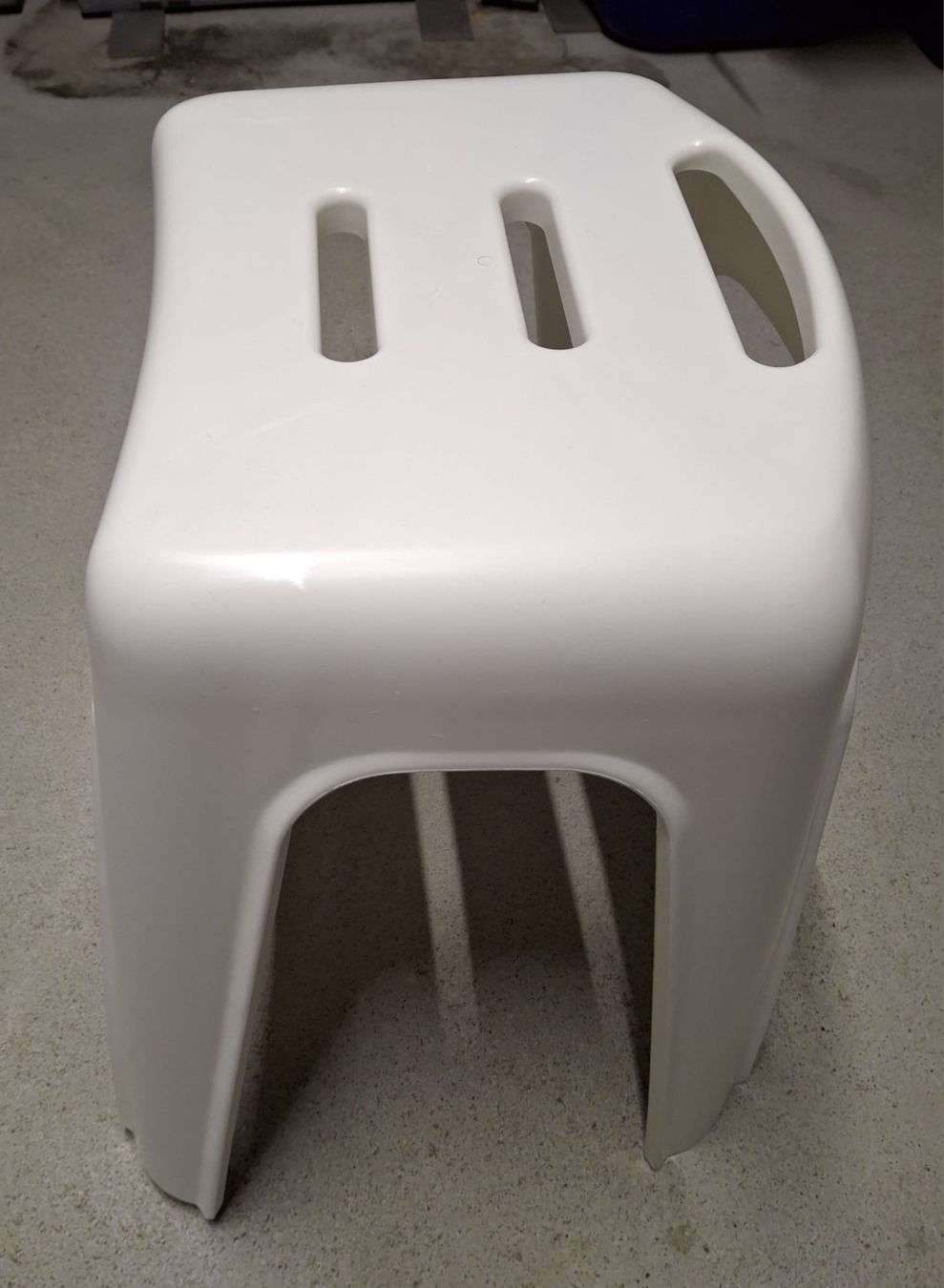 Spirella Sgabelli: Dusch-Hocker aus Kunststoff, weiss – Nuovo e nell'imballaggio originale da Madiswil venduto da Power079 1