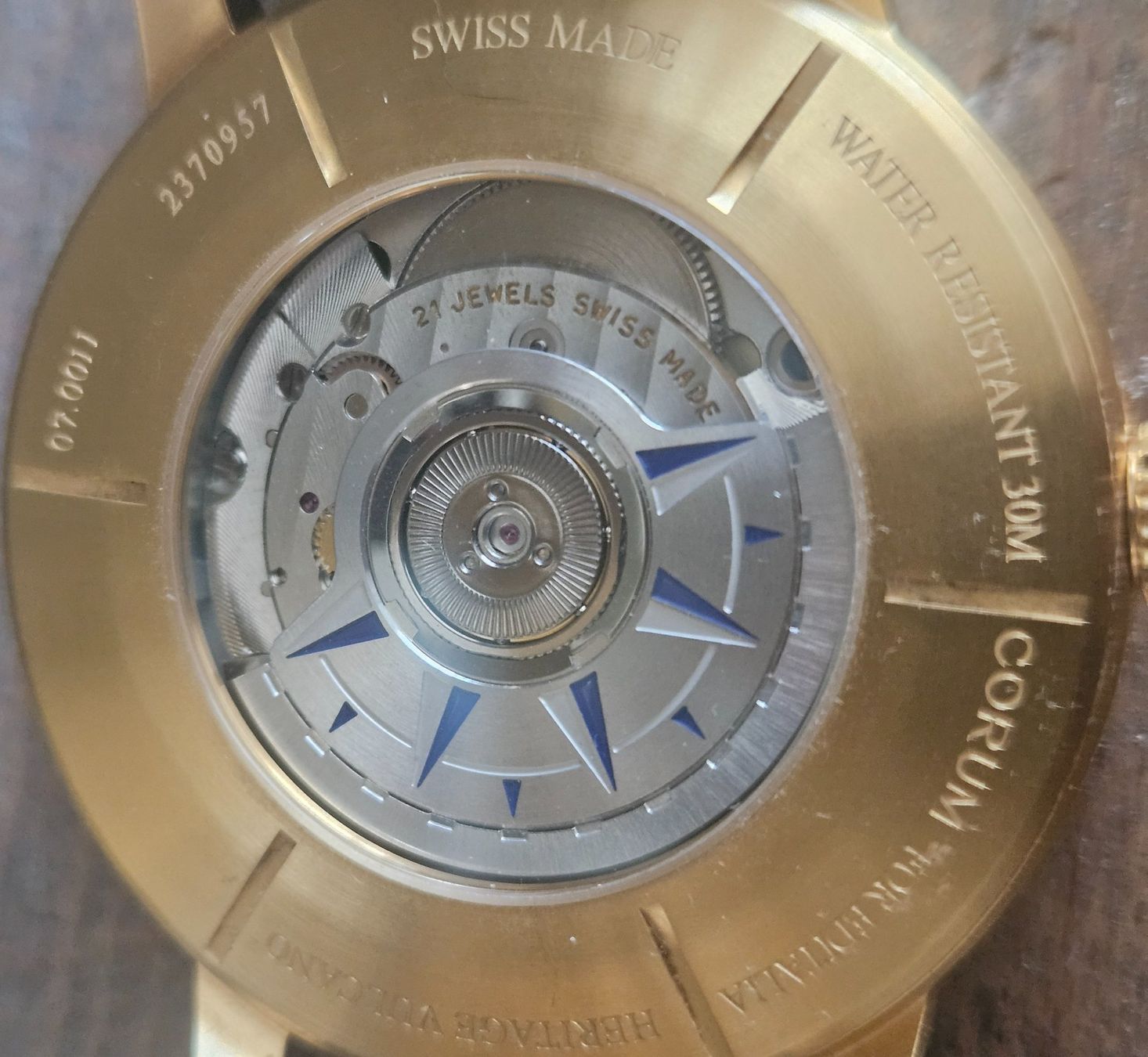 Corum Montres: CORUM HERITAGE La grande vie – D'occasion à le landeron par Pimpe0 1