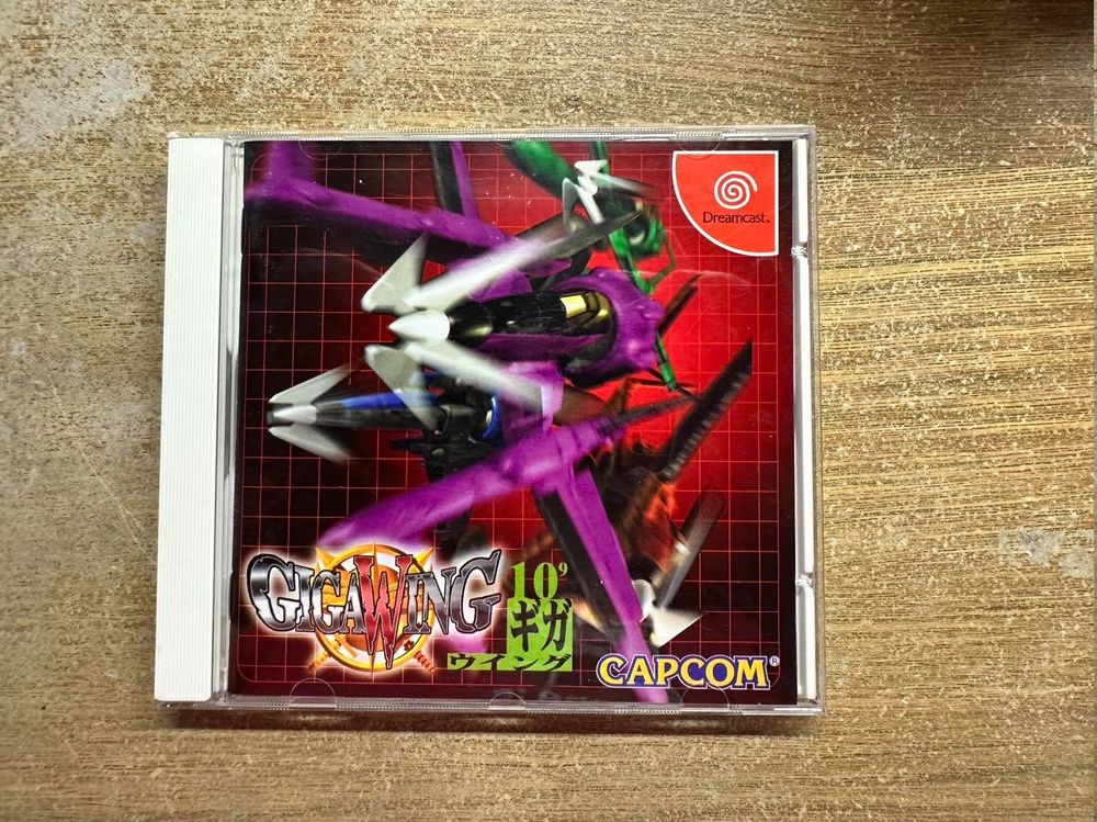 Gigawing Sur Dreamcast - Neuf Sous Blister - Édition Européenne - Capcom