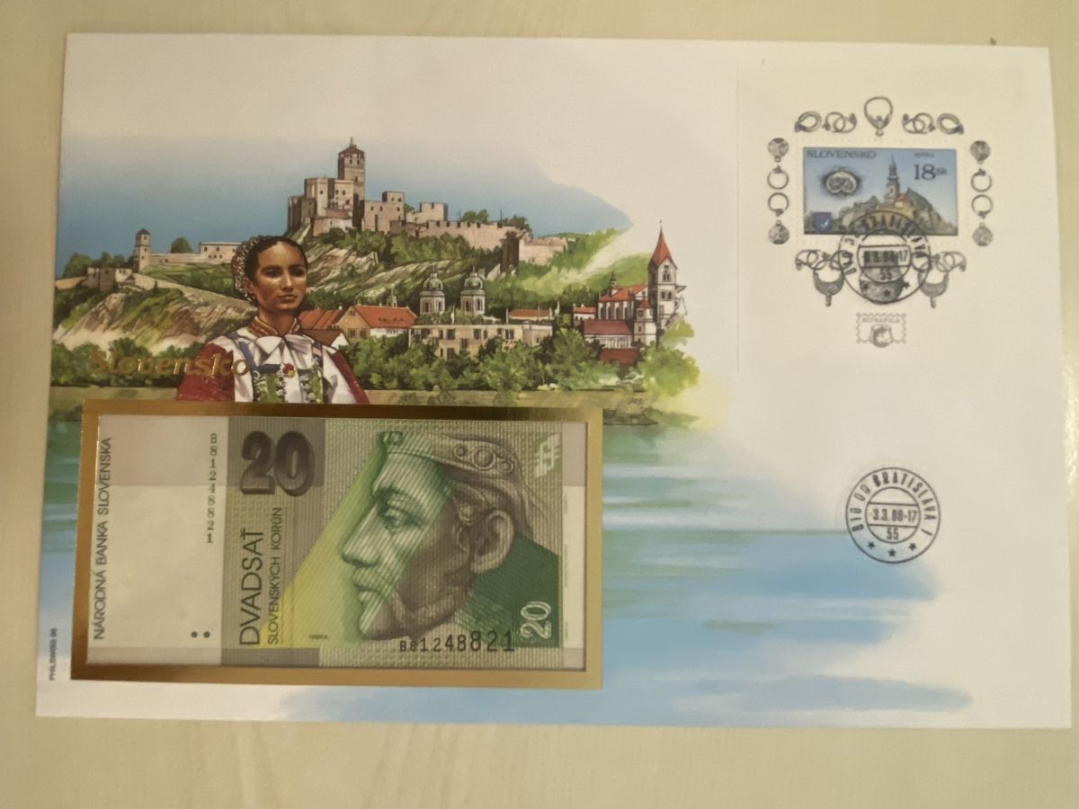 Banconote: Banknotenbrief Slovenien – Nuovo (secondo la descrizione) da Muralto venduto da Alex1912