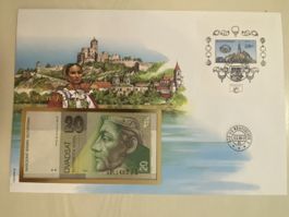 Banknotenbrief Slovenien