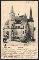 AK Sursee, Partie am Rathaus, 1903