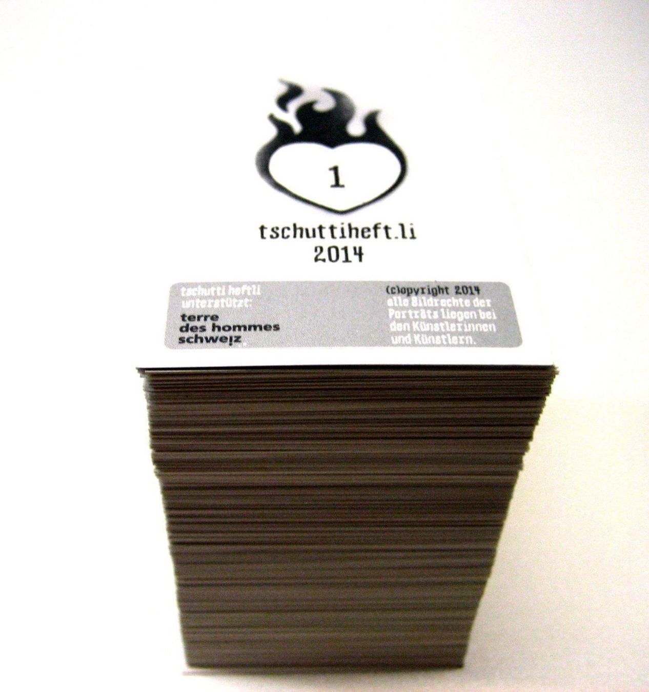 Panini Album: TSCHUTTI Heftli 2014 kompl. kein Panini – Usato da Cham venduto da Paniniworld 2