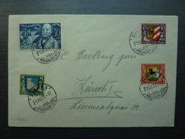 1930 Pro Juvent. Satz-Brief, Fr. 20.-- / SBK Fr. 100.--