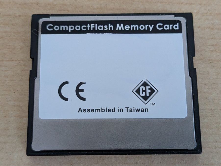 Schede di memoria: Compact Flash Karte 4GB – Usato da Münsingen venduto da Rufer34 2
