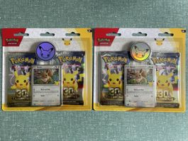 2x Pokemon 30th Celebration 2-Pack Blister OVP EN 🇬🇧