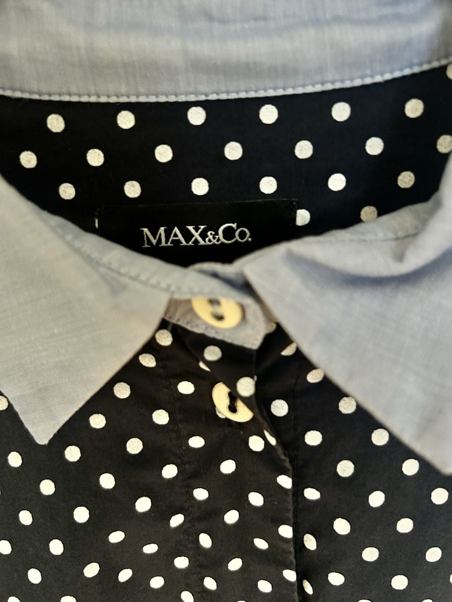 Camicette: Max & Co. gepunktete Bluse, Gr. 40 – Nuovo e nell'imballaggio originale da Bern venduto da myb02 1