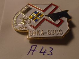 1 SVKA-SSCC Hundeabzeichen Pin  (A43)