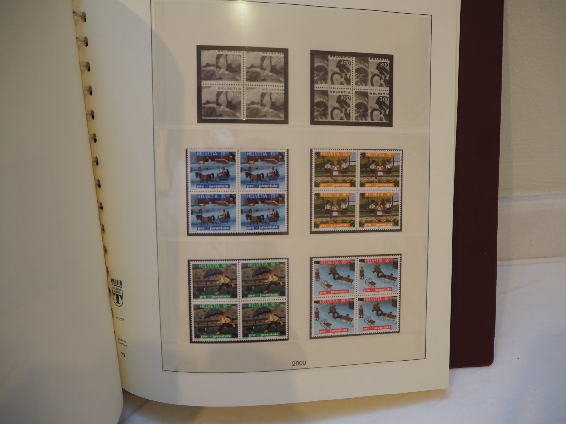 Tutti i francobolli: PJ 1973 - 2007 in 4er Bl. ** Frankatur 388.80 oder Sammlung – Nuovo e nell'imballaggio originale da Zürich venduto da Alain-Phila 1