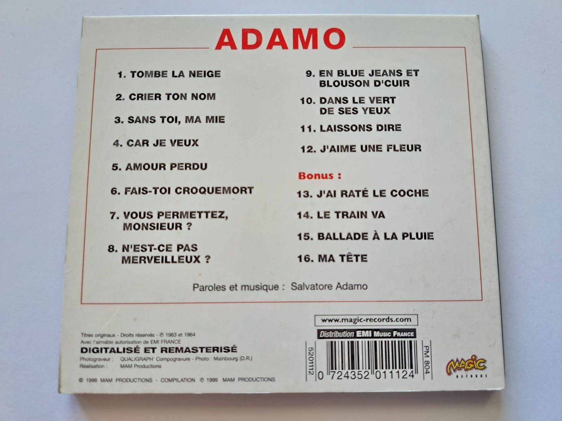 CD: CD Adam - Best of  – Usato da Pully venduto da bro_n52j 1