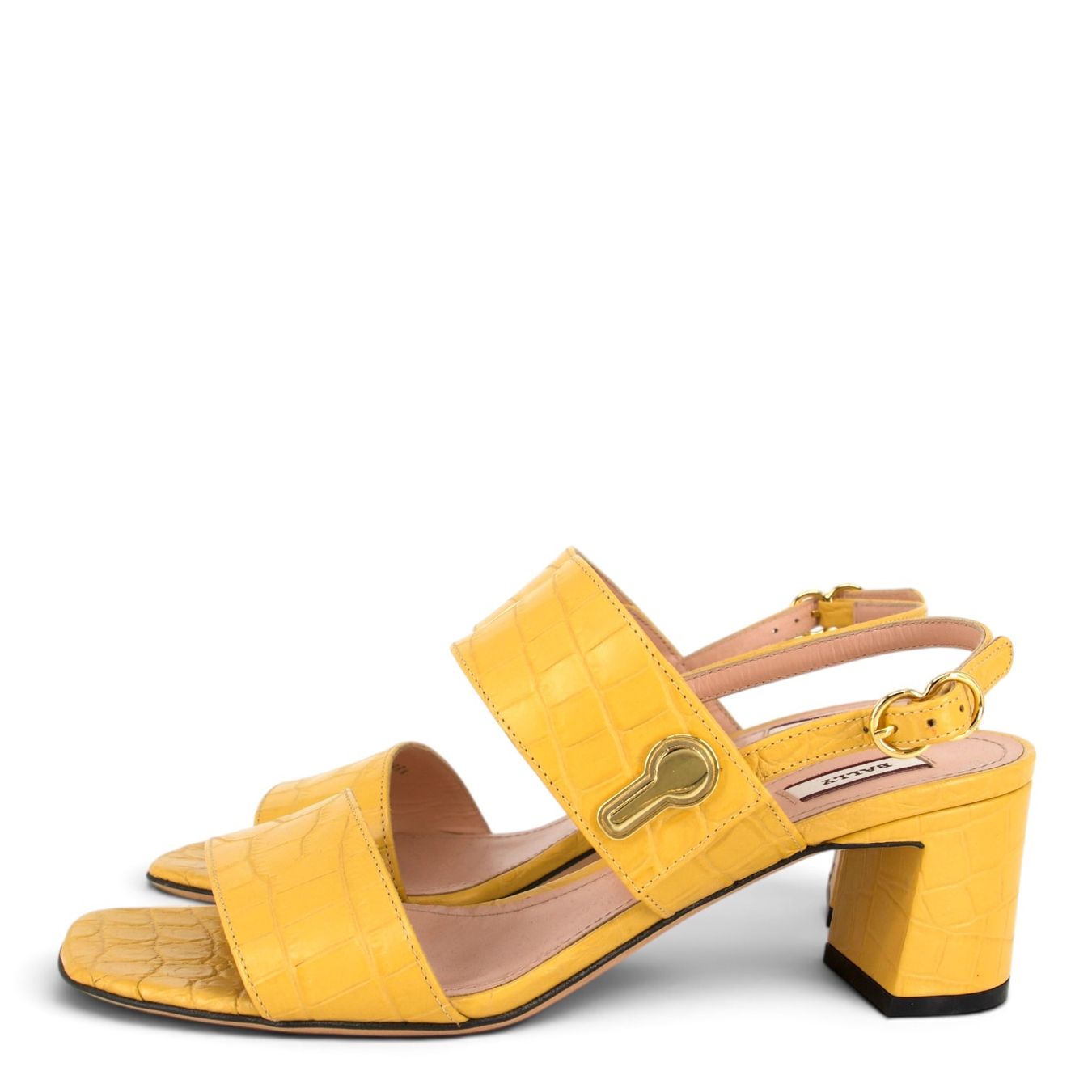 Bally Scarpe da donna: Bally Cellesse Sandalen gelb Gr. 37.5 – Usato da Binningen venduto da Designerlabels 2