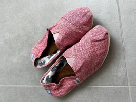 Toms Grösse 38 korallrot Sommer-Schuhe