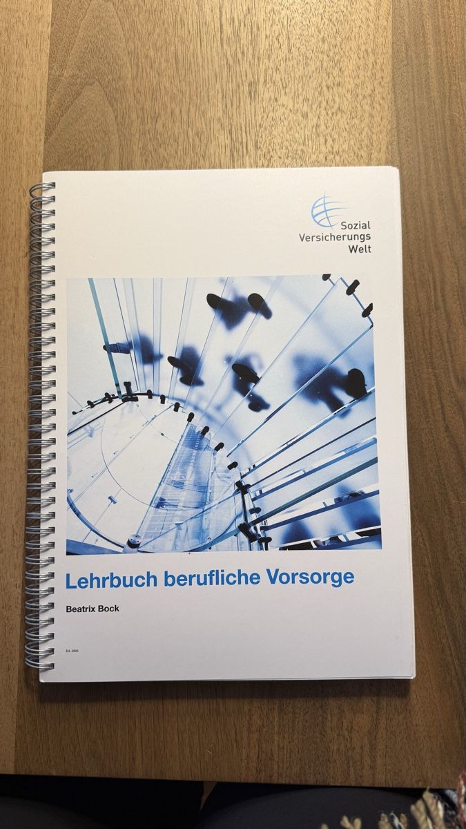 Bücher: Lehrbuch berufliche Vorsorge Beatrix Bock – Neu (gemäss Beschreibung) aus Fehraltorf von ali_8wp6