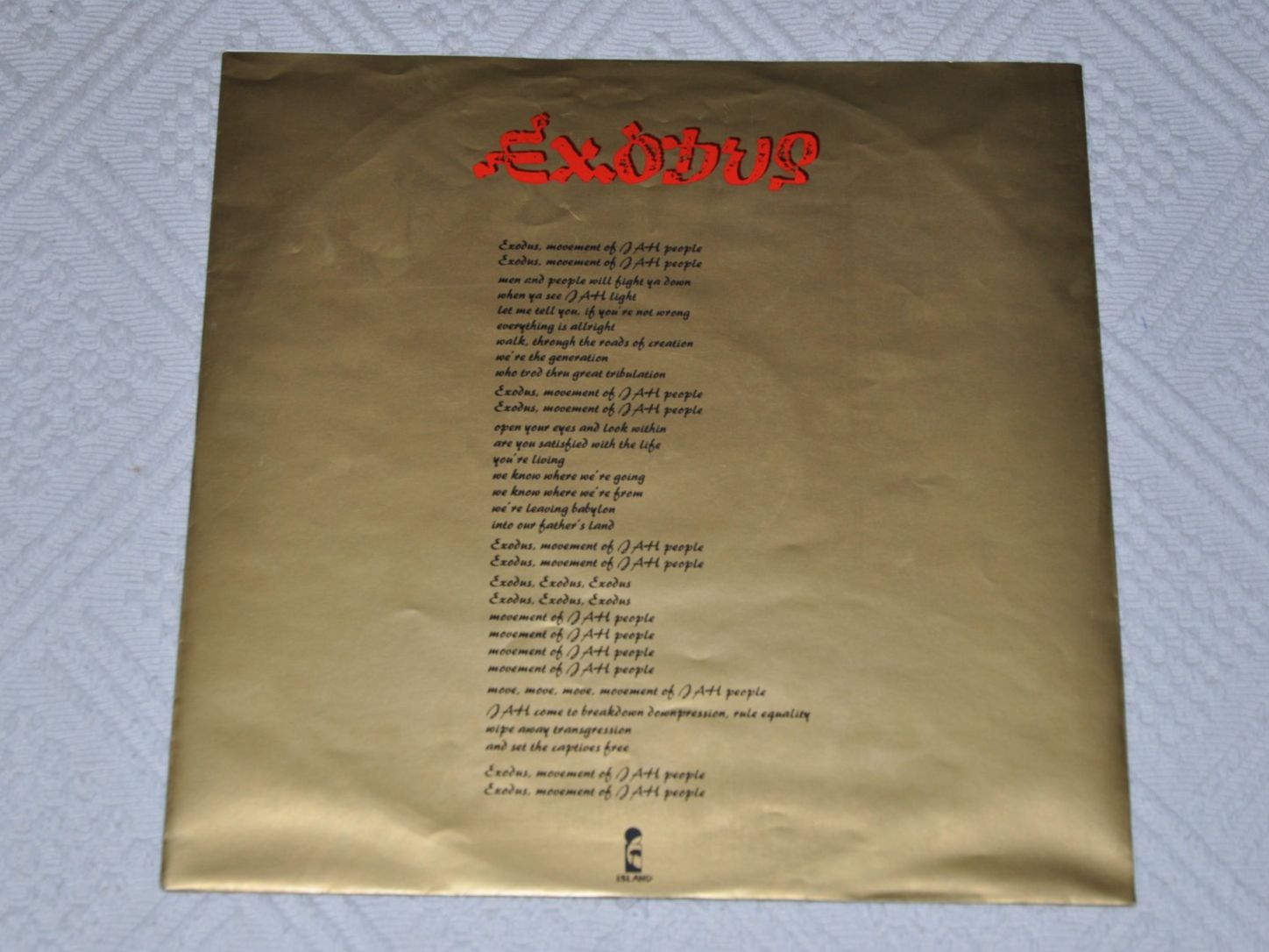 Schallplatten: LP Bob Marley & The Wailers - Exodus – Gebraucht aus Boll von Theodora15 3