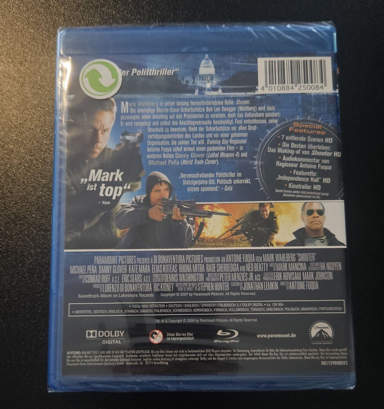 Alle DVDs: Shooter Blu-Ray – Neu und originalverpackt aus Kloten von mar_w6hp 1