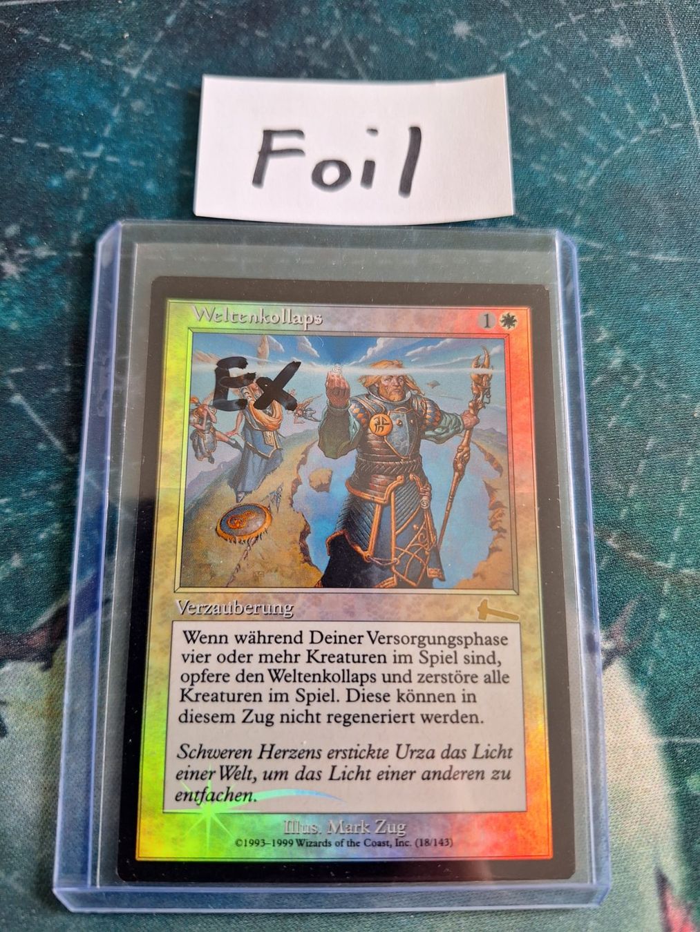 Magic The Gathering Carte collezionabili: Weltenkollaps/Planar Collapse, FOIL, aus Urza's Legacy – Usato da Aarau venduto da bag_t65l 2