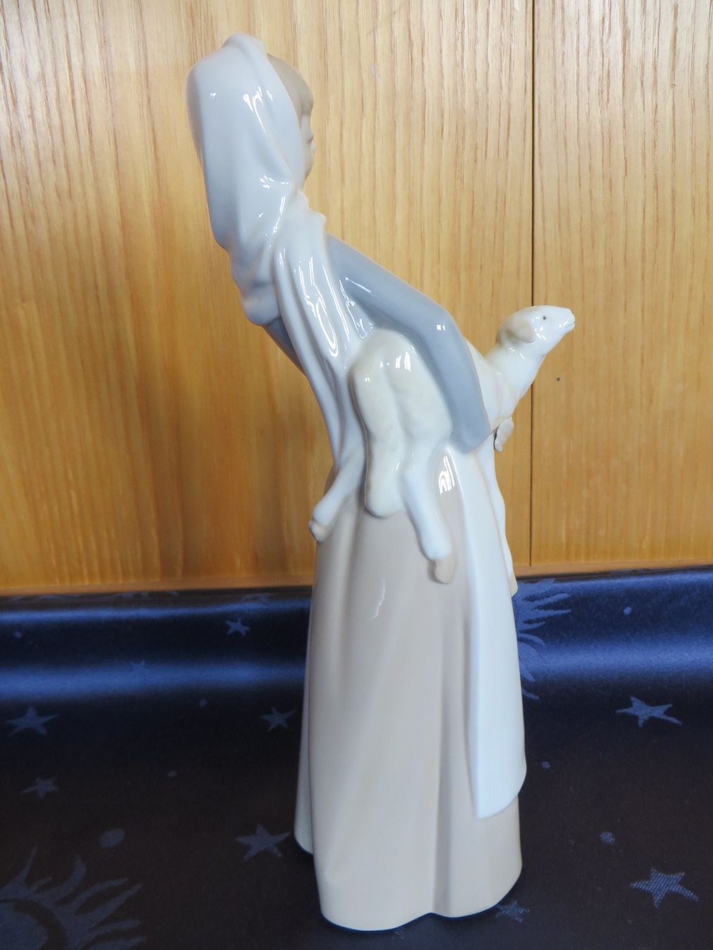 Lladro Statuette: Lladro Figur, Frau mit Schaf – Usato da Langrickenbach venduto da zwiebel03 5