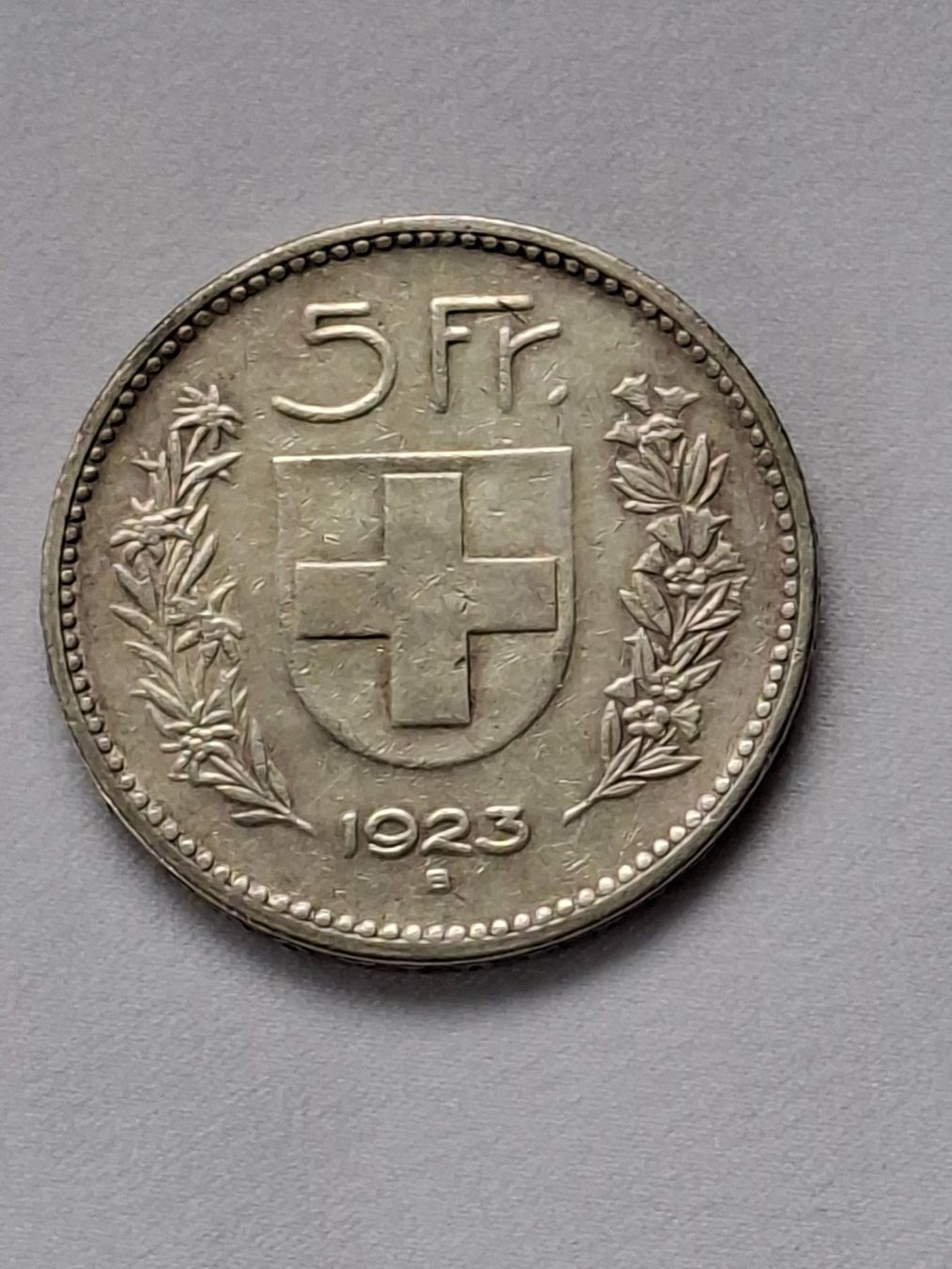 Tutti le monete: 5 Franken 1923 Schweiz – Usato da Dällikon venduto da Toyfan 6