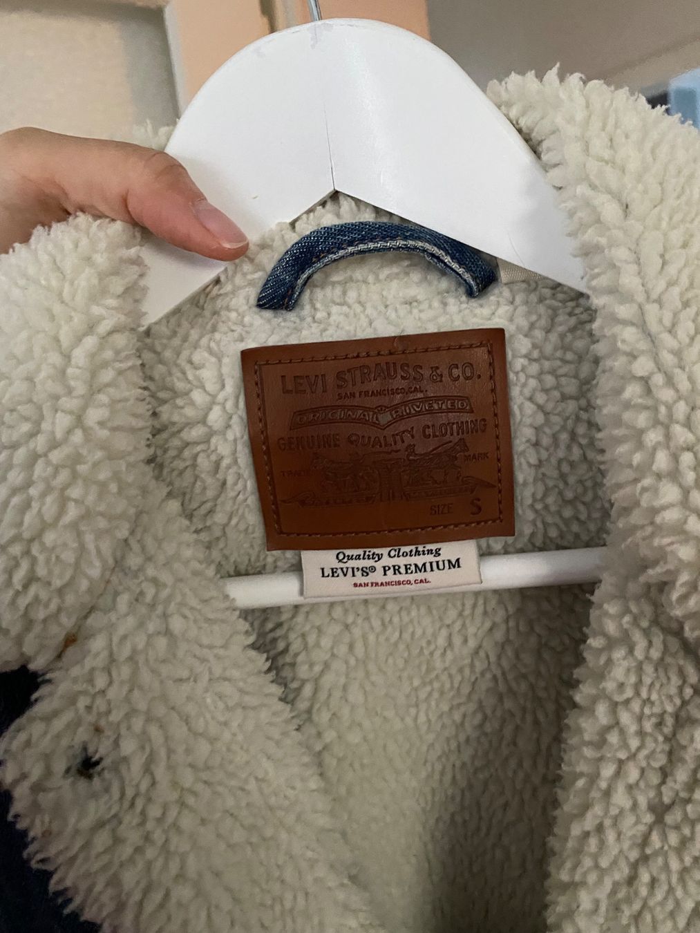 Levi's Giacche: Levi's Jeansjacke mit Teddyfutter, Gr. S – Usato da Ostermundigen venduto da TianaTiara 3