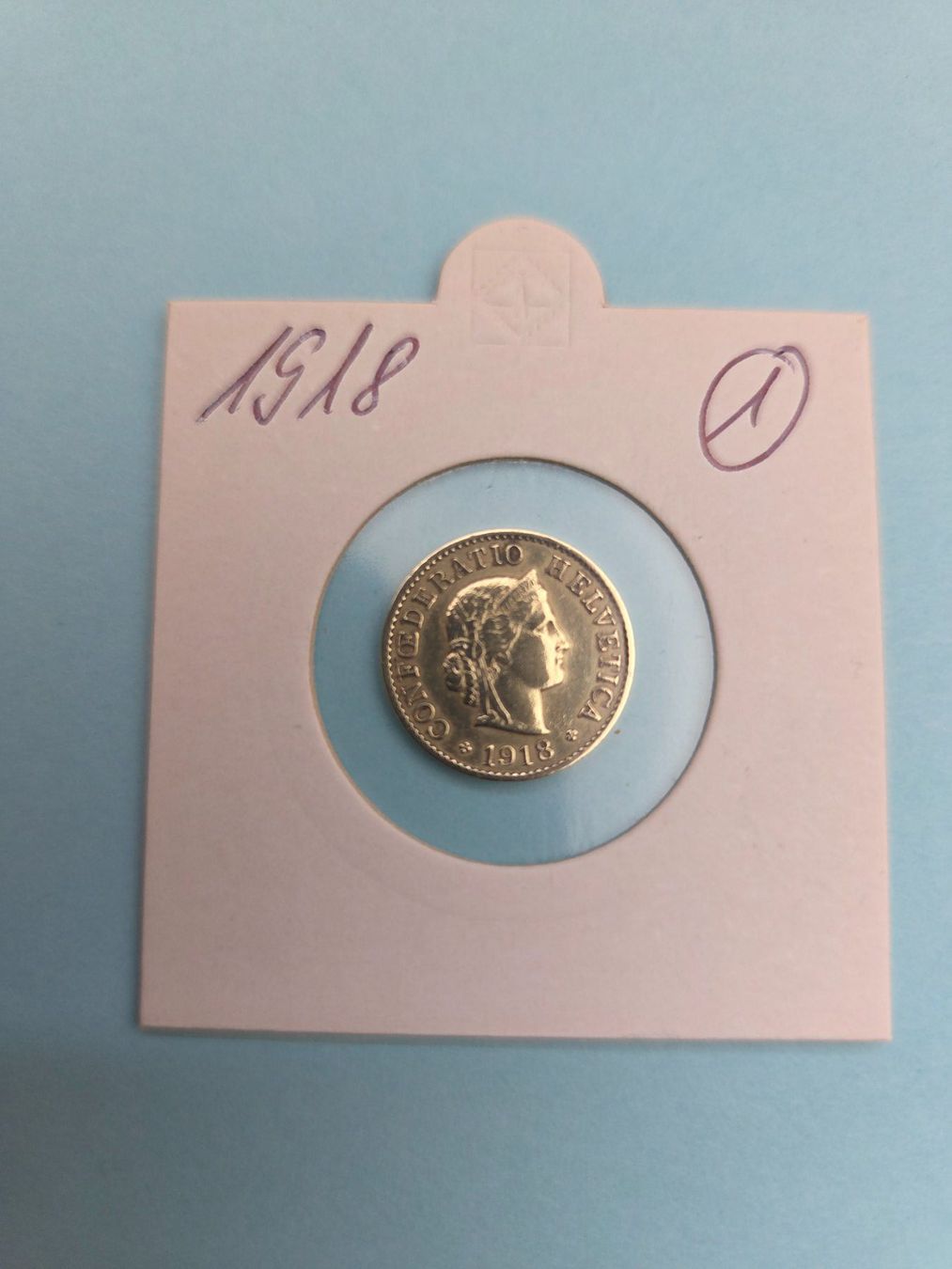 Tutti le monete: 5 Rappen 1918 Meesing – Usato da Rütschelen venduto da Urmel16