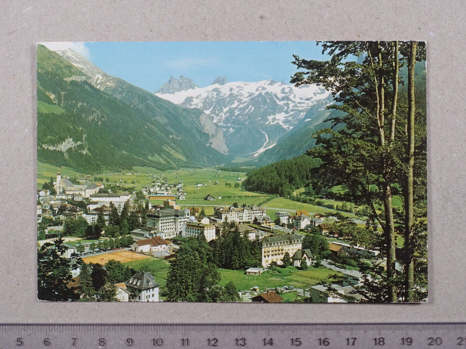 Cartoline postali: Engelberg, 1971 – Usato da Lenzburg venduto da fh1
