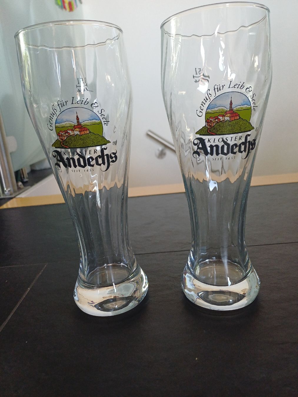 Gläser: 2 Biergläser Kloster Andechs - Jetzt fürs Oktoberfest! – Gebraucht aus Bösingen von dylan.dog